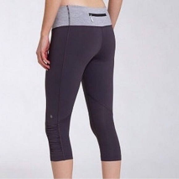 Lululemon Run Tempo Cropped Leggings - Picture 1 of 11